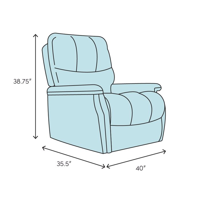 Defalco Manual Recliner, Brown #HA316