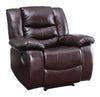 Defalco Manual Recliner, Brown #HA316