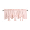 Blush Defiance Solid Color Tailored 52'' Window Valance B111-VS369