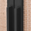 Black/Brown Delancey 34'' Tall 2 - Door Accent Cabinet