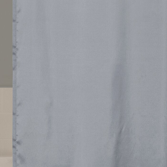 72'' H X 72'' W Delozier Solid Color Single Shower Curtain