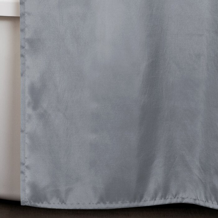 72'' H X 72'' W Delozier Solid Color Single Shower Curtain