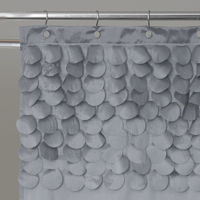 72'' H X 72'' W Delozier Solid Color Single Shower Curtain