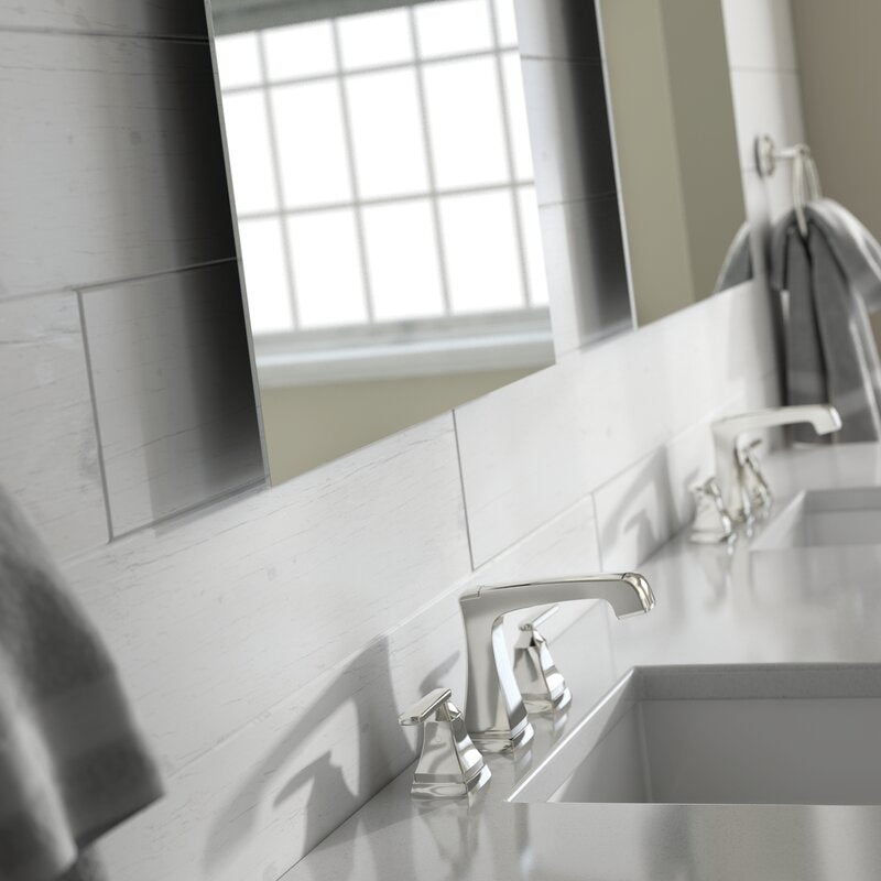 31" x 24" Delta Rectangular Standard Float Mount Frameless Bathroom/Vanity Mirror KB589