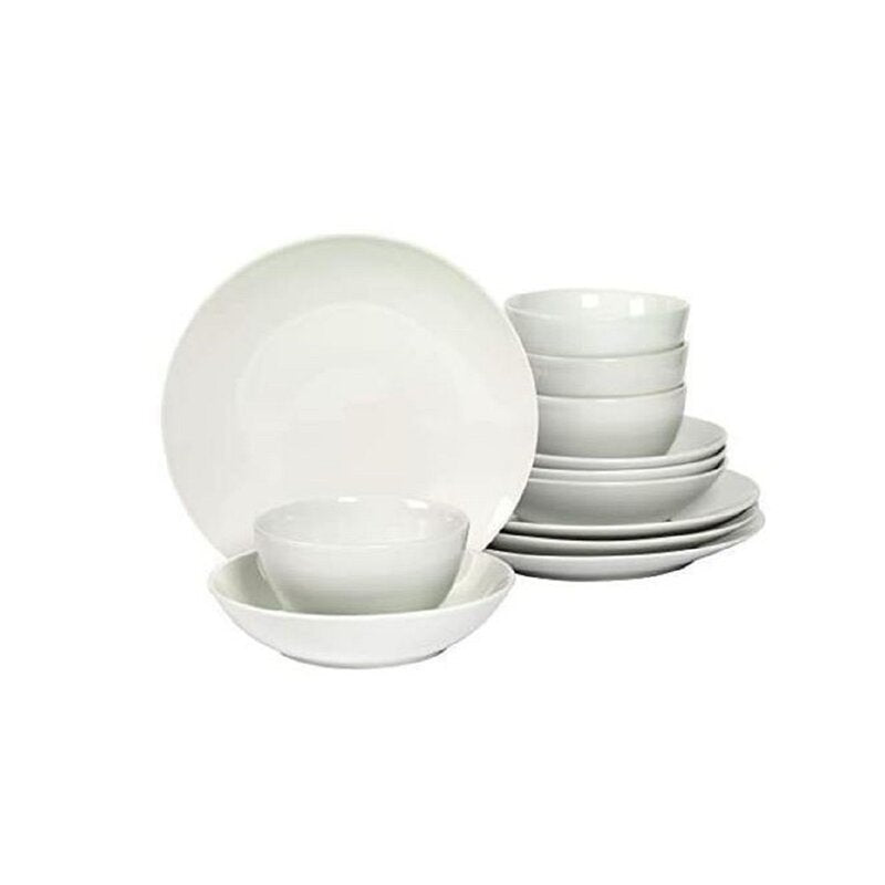 Denmark 12 Piece Dinnerware Set, Service for 4