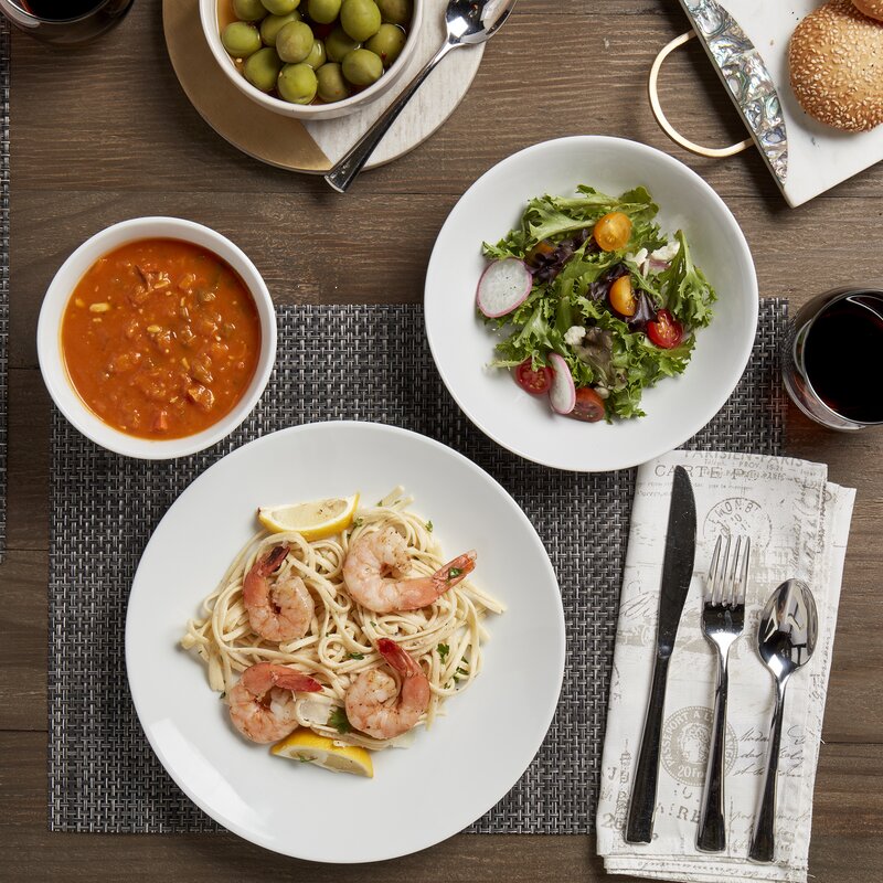 Denmark 12 Piece Dinnerware Set, Service for 4