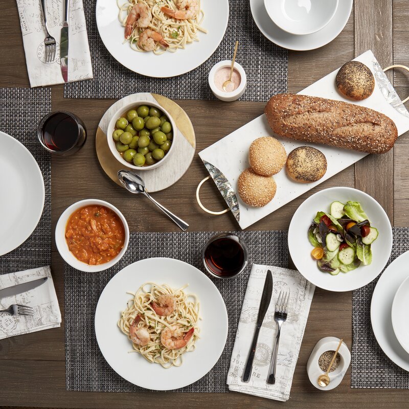 Denmark 12 Piece Dinnerware Set, Service for 4