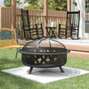 Derbyshire Steel Wood Burning Fire Pit LX5696