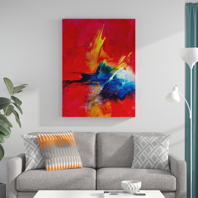 32" H x 24" W x 2" D Desert Dance by Aleta Pippin - Print on Canvas