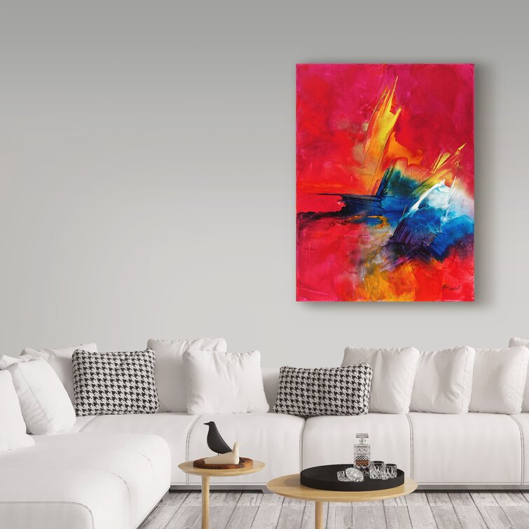 32" H x 24" W x 2" D Desert Dance by Aleta Pippin - Print on Canvas