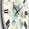 Eucalyptus leaves I' Farmhouse Large Wall CLock - 23 in. wide x 23 in. high