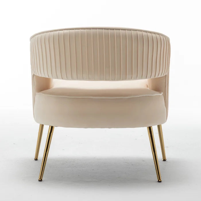 28.5'' Wide Tufted Velvet Barrel Chair