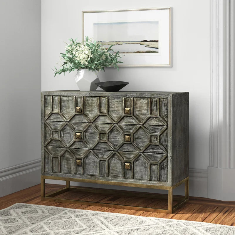 Gray Dezi Accent Chest