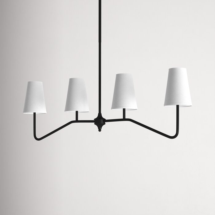 Diana 4 - Light Kitchen Island Linear Pendant