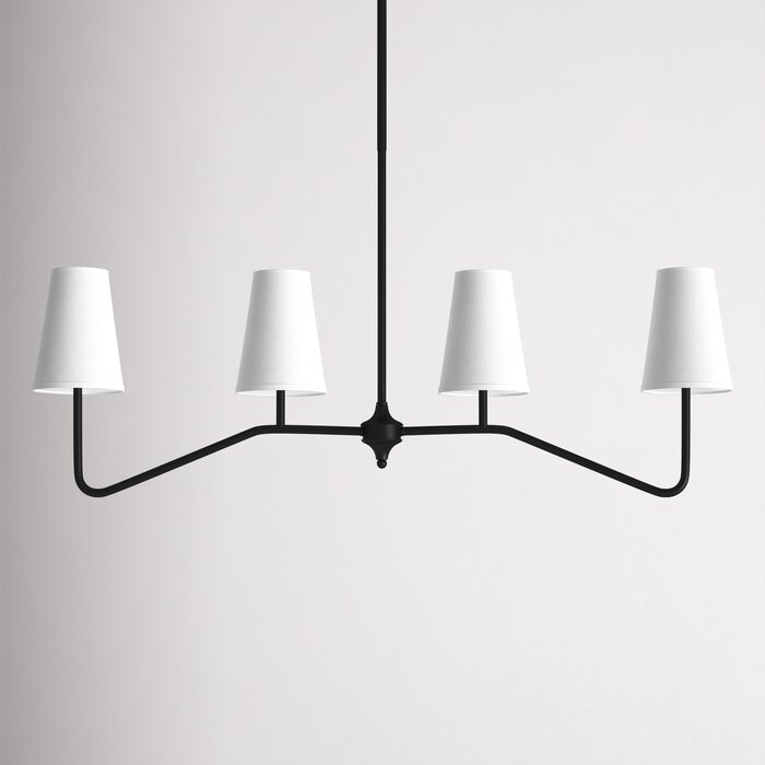 Diana 4 - Light Kitchen Island Linear Pendant