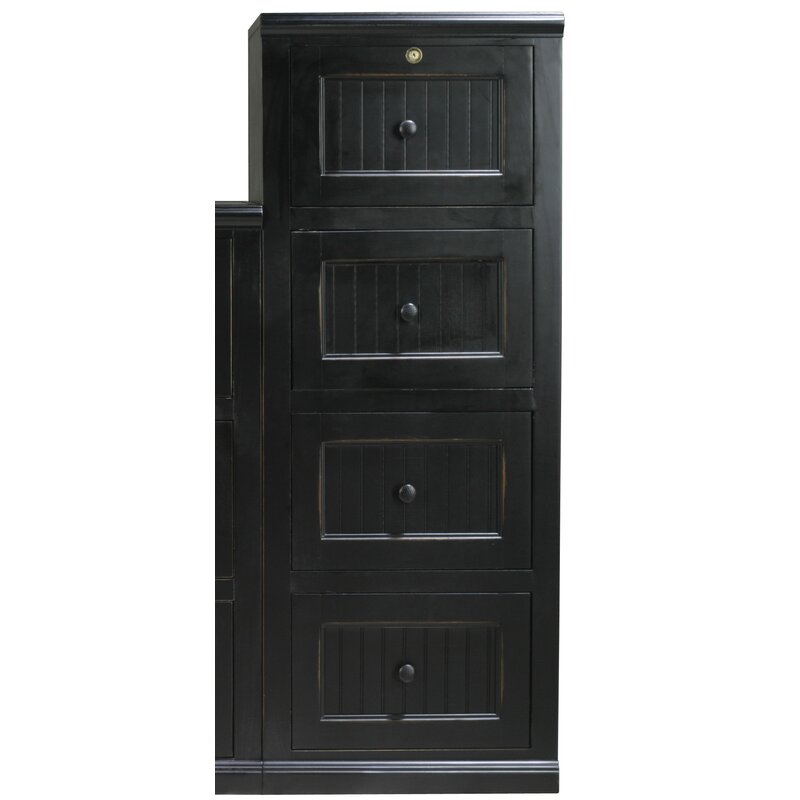 Black Didier 4 Drawer File TTR413
