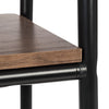 Black/Brown Diggs 25.2'' Clothes Rack