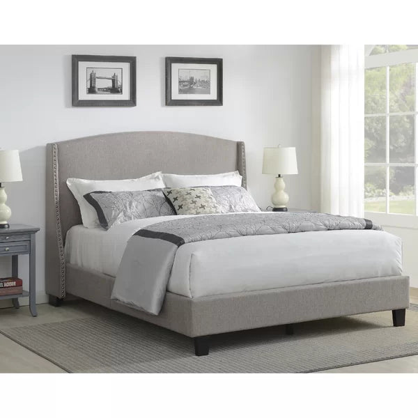 Dionis Queen Upholstered Low Profile Standard Bed