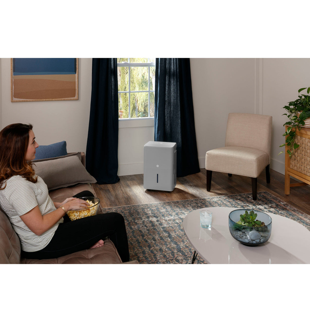 50 Pint ENERGY STAR® Portable Dehumidifier with Smart Dry for Wet Spaces