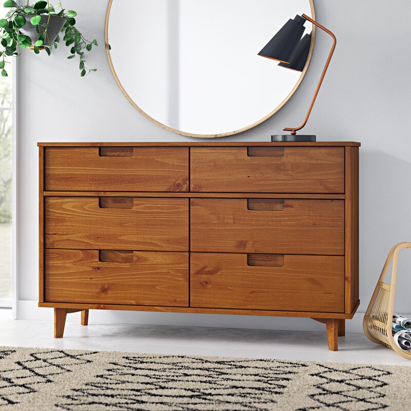 Dorinda groove 3 drawer dresser discount