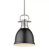 Black Drakeford 1 - Light Single Bell Pendant