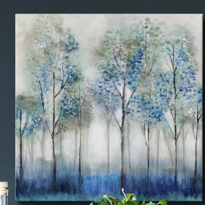 24" H x 24" W x 1" D Dream Forest - Wrapped Canvas Print
