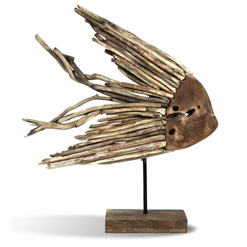 Driftwood Fish on Stand