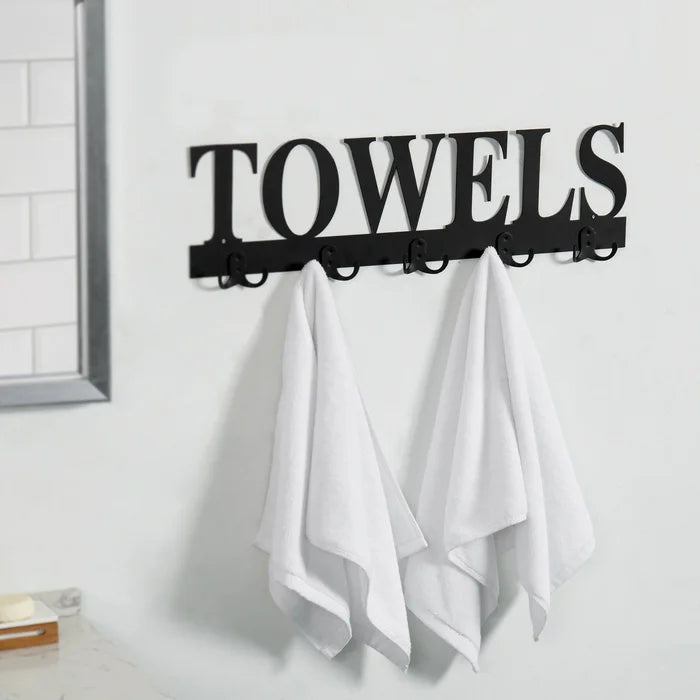 Dual Wall Mounted Towel Hook