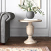 Dudley 21'' Tall Pedestal End Table