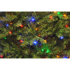 6.5' H Dunhill Fir Green Artificial Christmas Tree with Color + Clear Lights