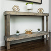 Gray Dunlap Solid Wood Console Table
