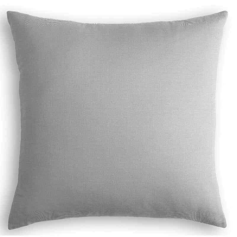 20" x 20" Light  Gray Dushore Outdoor Square Pillow Cover & Insert SC123