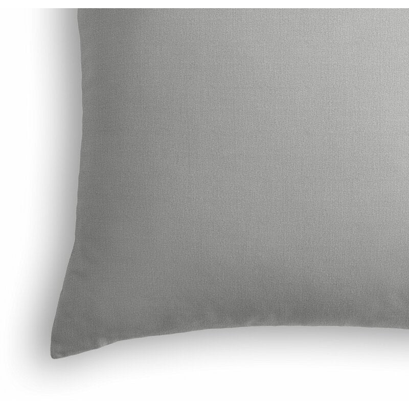 20" x 20" Light  Gray Dushore Outdoor Square Pillow Cover & Insert SC123