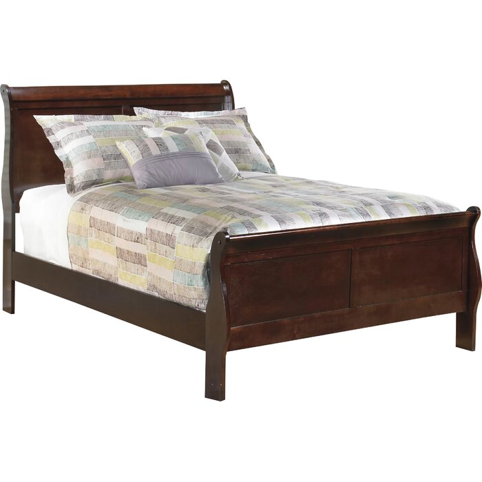 Dark Brown Dwyer Headboard and Footboard (Twin Size) #J37