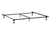 Premium Queen/King Metal Bed Frame with Casters 7347