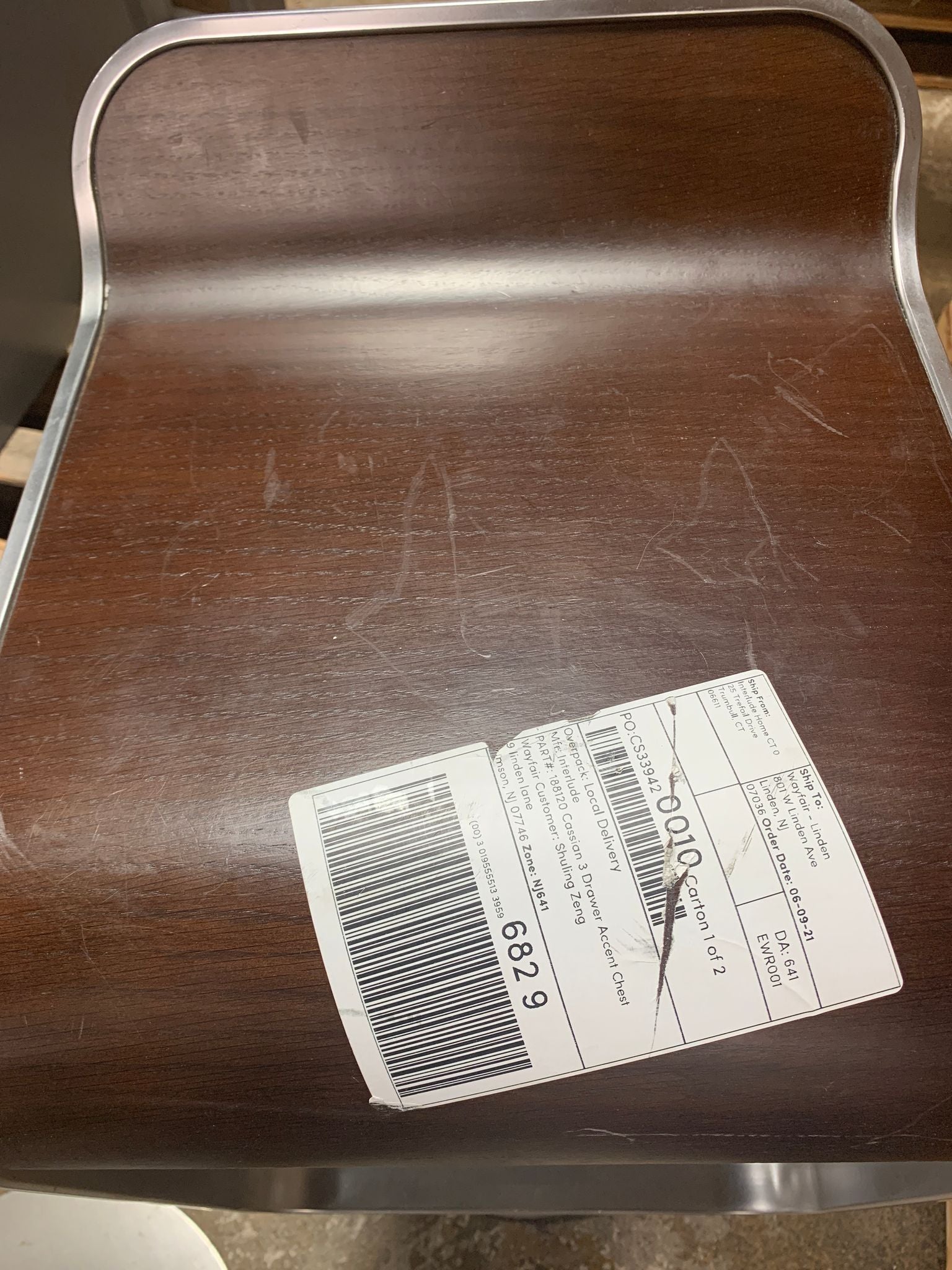 SET OF 2 Lem Piston Bar Stool, Dark Walnut pto1278