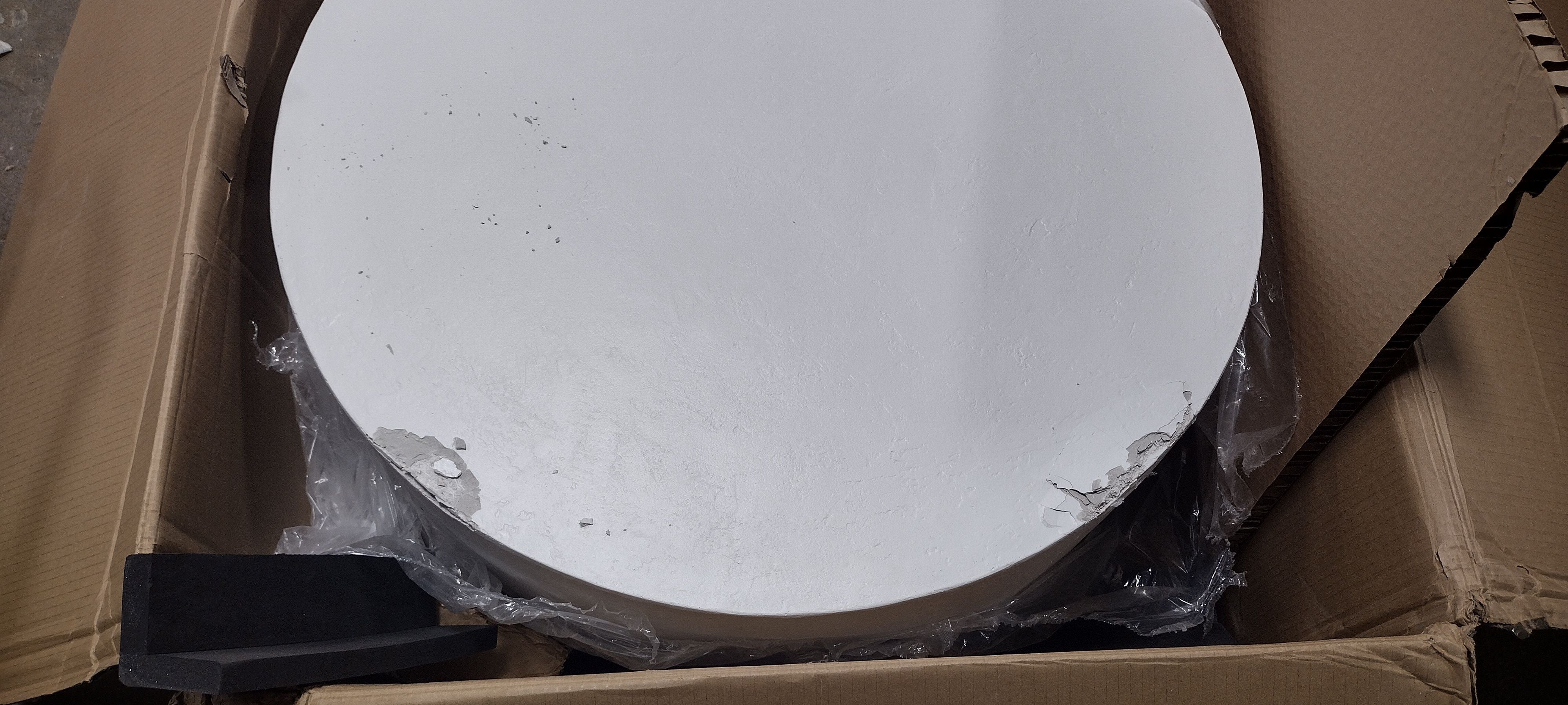 32" Arbon Coffee Table White