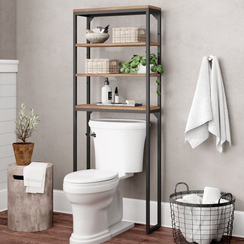 Eckles 25" W x 64" H Over the Toilet Storage #CR2026