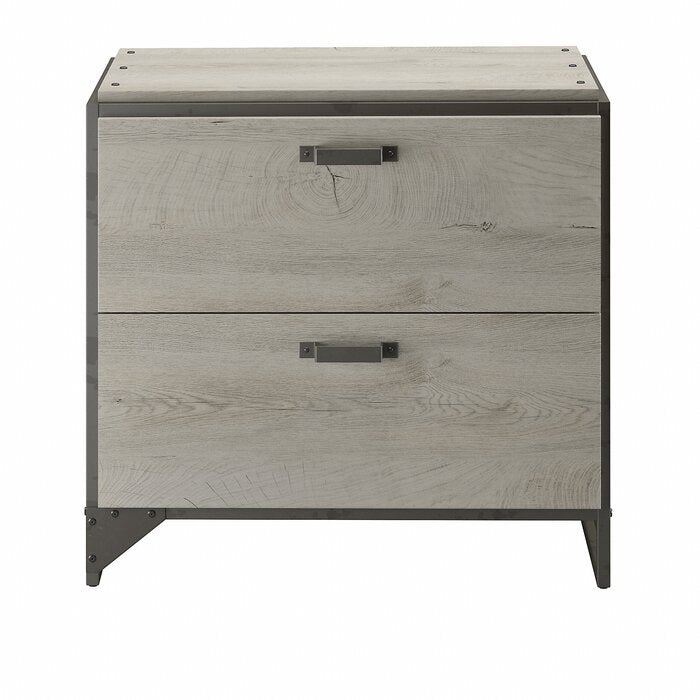 Edgerton 31.7'' Wide 2 Drawer Lateral Filing Salvage & Co Indy