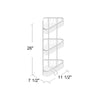 Eisenman Steel Free Standing Shower  Caddy LX2000