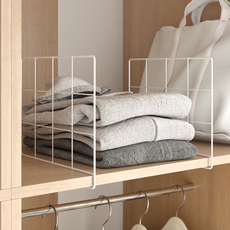 Set of 4 - Elaine Metal Shelf Dividers (#K1534)