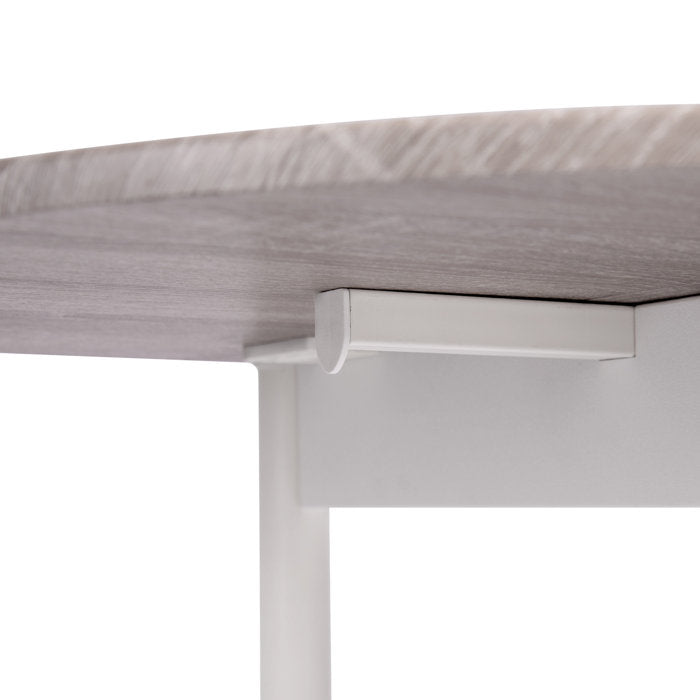 Eleanora Drop Leaf Iron Dining Table Salvage & Co Indy