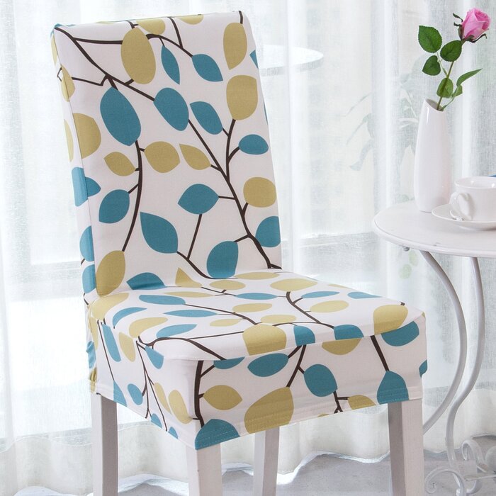 23.6" H x 15.7" W x 23.6" D Elegant Dining Chair Slipcover, (Set of 2)