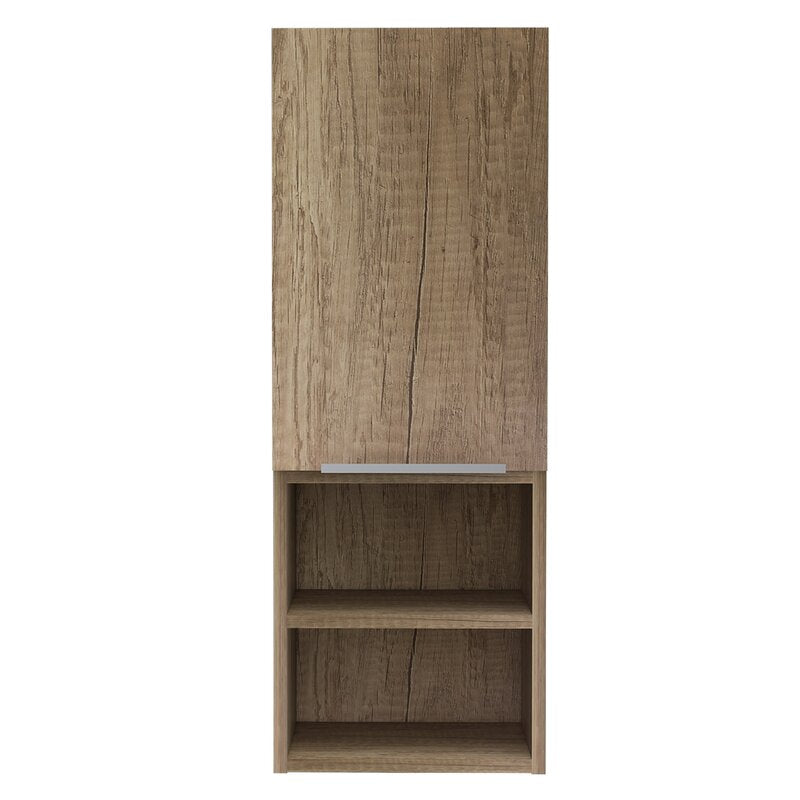 Weathered Oak  Eliasib Surface Mount Frameless Medicine Cabinet MG287