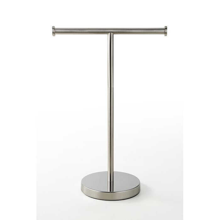 16.5'' H x 11.4'' L x 6.6'' D Elite Countertop Towel Stand