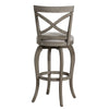 The Gray Barn Chatterly Aged Grey Swivel Counter-height Stool pt775