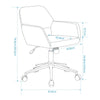 Brown Elliana Task Chair