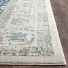 Elson Oriental Area Rug in Ivory/Blue/Yellow, Rectangle 2'2