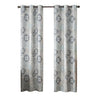 Emerson Medallion Floral Max Blackout Thermal Grommet Single Curtain Panel, 40