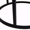 White Top/Black Base Emmaline Frame 2 Nesting Coffee Tables